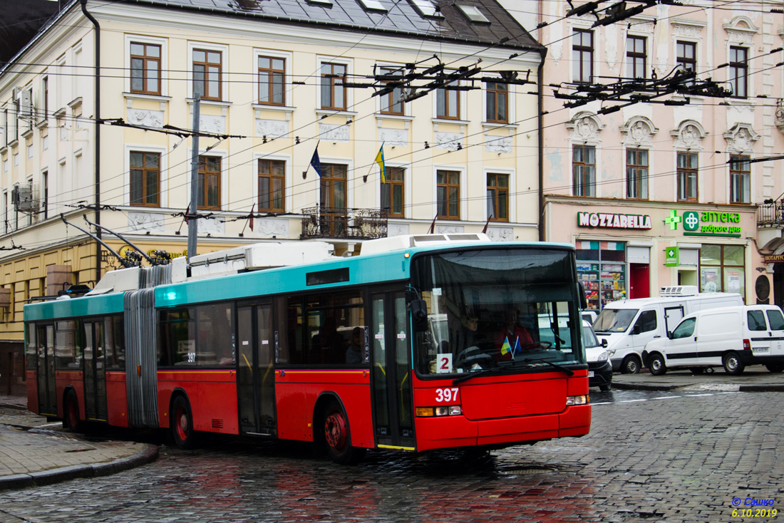 Черновцы, Hess SwissTrolley 2 (BGT-N1) № 397