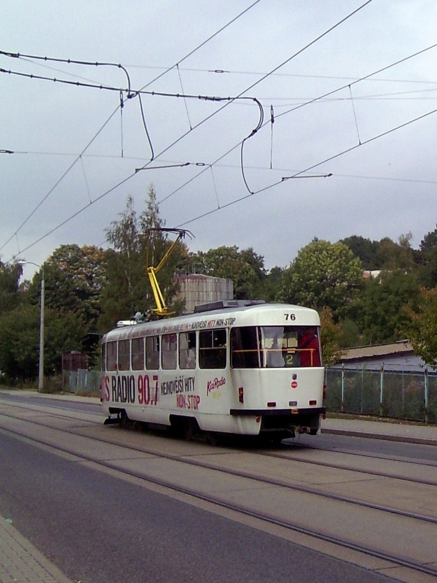 Ліберець — Яблонець-над-Нисою, Tatra T3M.04 № 76