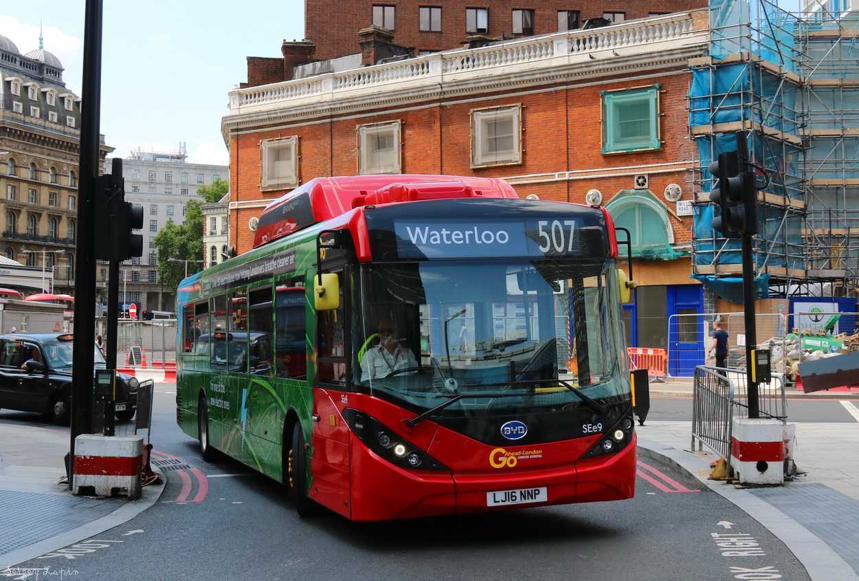 Лондон, Alexander Dennis Enviro 200 EV № SEe9