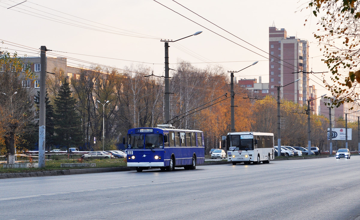 Омск, ЗиУ-682Г-012 [Г0А] № 22; Омск — Троллейбусные линии — Правый Берег