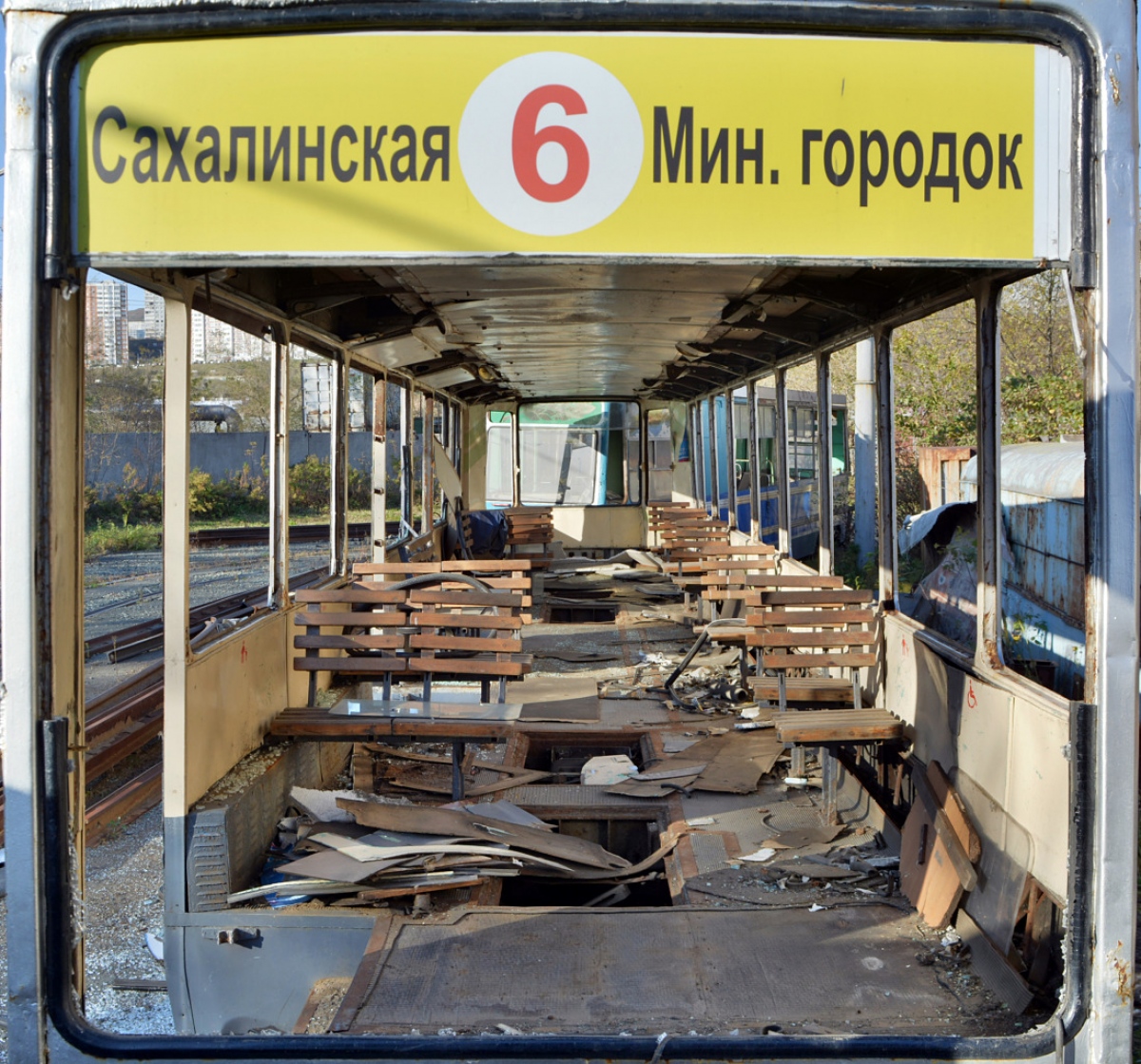 Владивосток, 71-608К № 316; Владивосток — Трамвайное кладбище