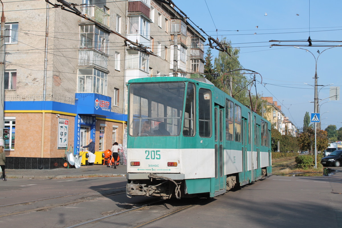 Zhytomyr, Tatra KT4SU № 205