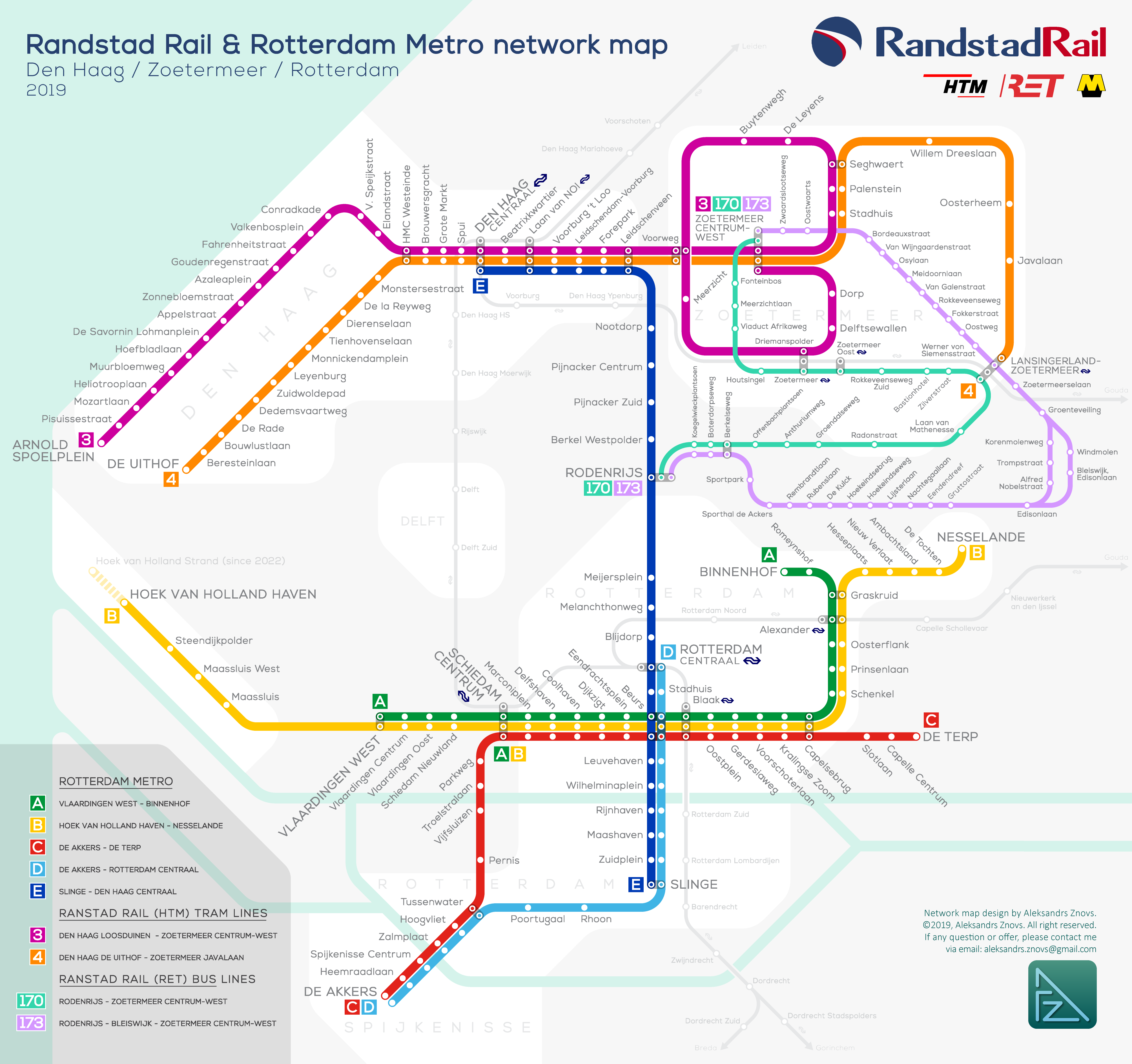 Rotterdam — Maps