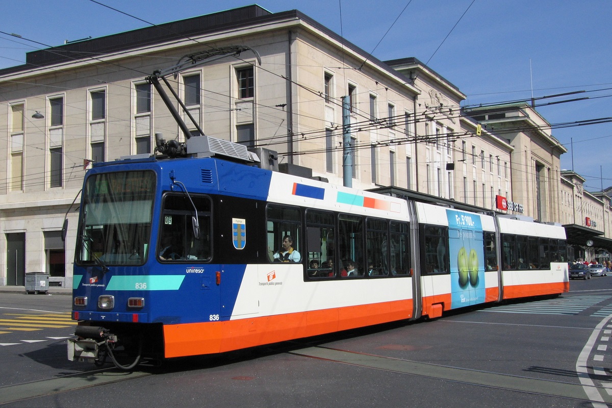 Geneva, Duewag/Vevey Be 4/8 nr. 836