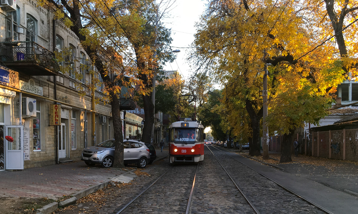 Краснодар, Tatra T3SU КВР ТРЗ № 089; Краснодар — Трамвайные линии
