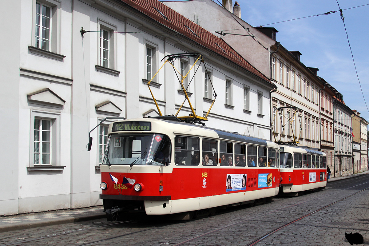 Прага, Tatra T3R.P № 8438