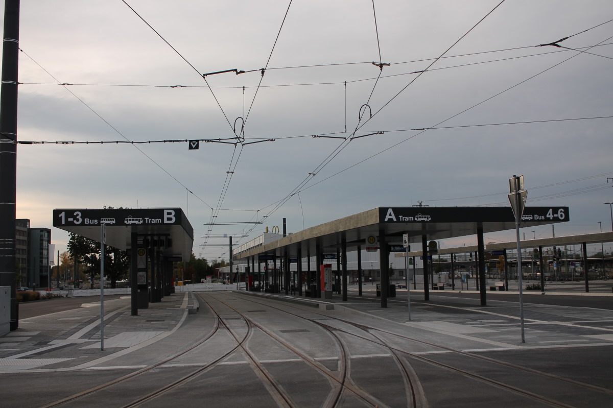 Котбус — Перестройка транспортной развязки на главной станции