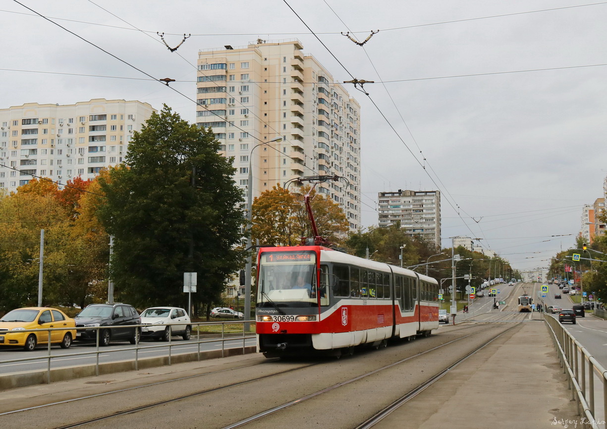 Москва, Tatra KT3R № 30699