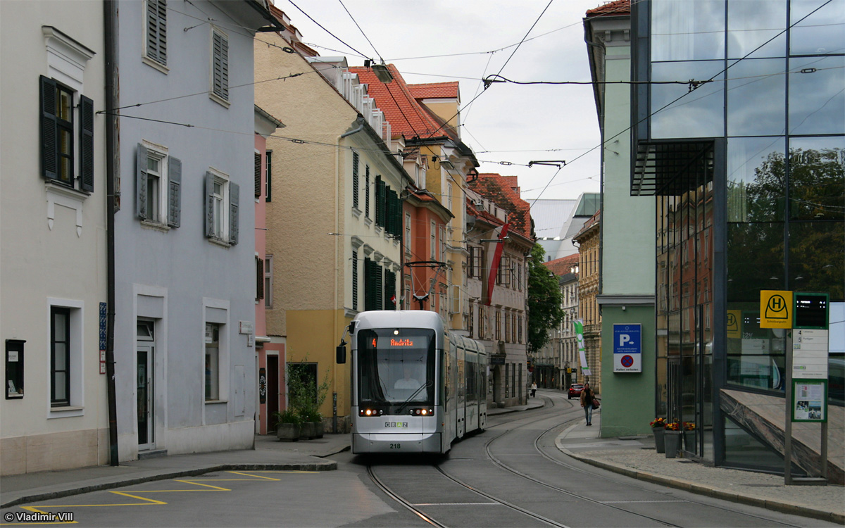 Graz, Stadler Variobahn č. 218