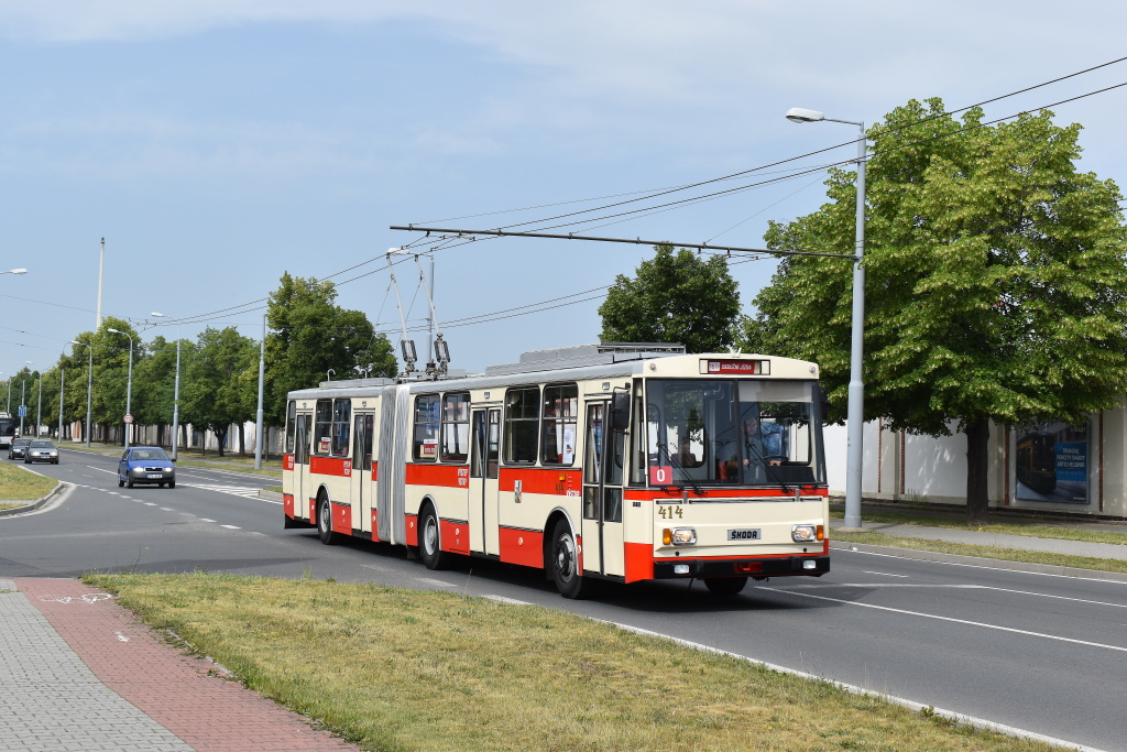 Пльзень, Škoda 15Tr02/6 № 414; Пльзень — Празднование 120-летия общественного транспорта в Пльзене