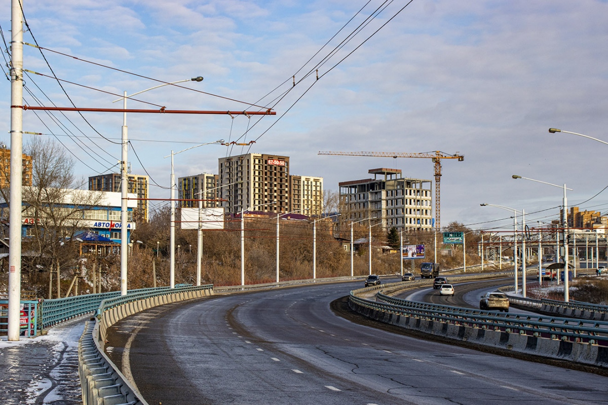 академический мост иркутск