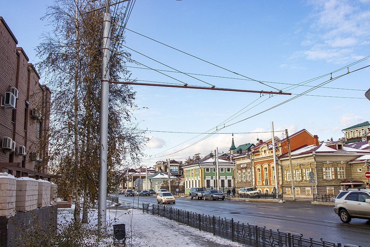 Иркутск — Строительство троллейбусной линии по ул. 3 Июля; Иркутск — Энергохозяйство и контактная сеть