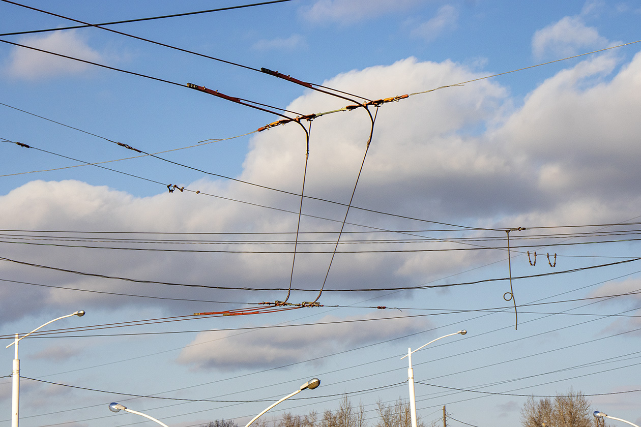 Irkutsk — Energy facilities and contact network; Irkutsk — The construction of the trolleybus line via the "Аcademic" bridge