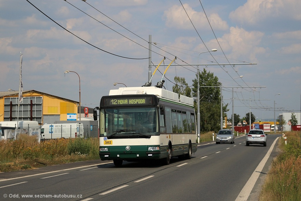 Пльзень, Škoda 24Tr Irisbus Citybus № 502
