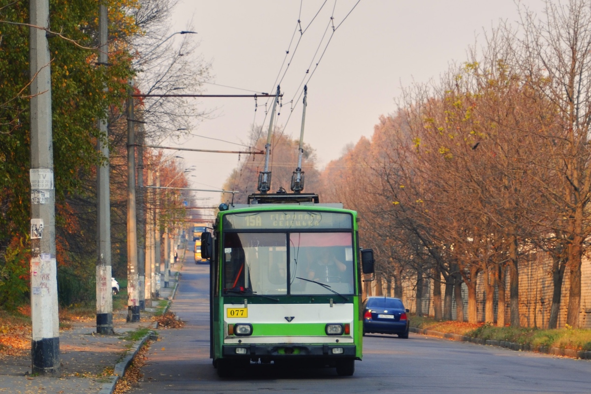 Житомир, Škoda 14TrM № 077