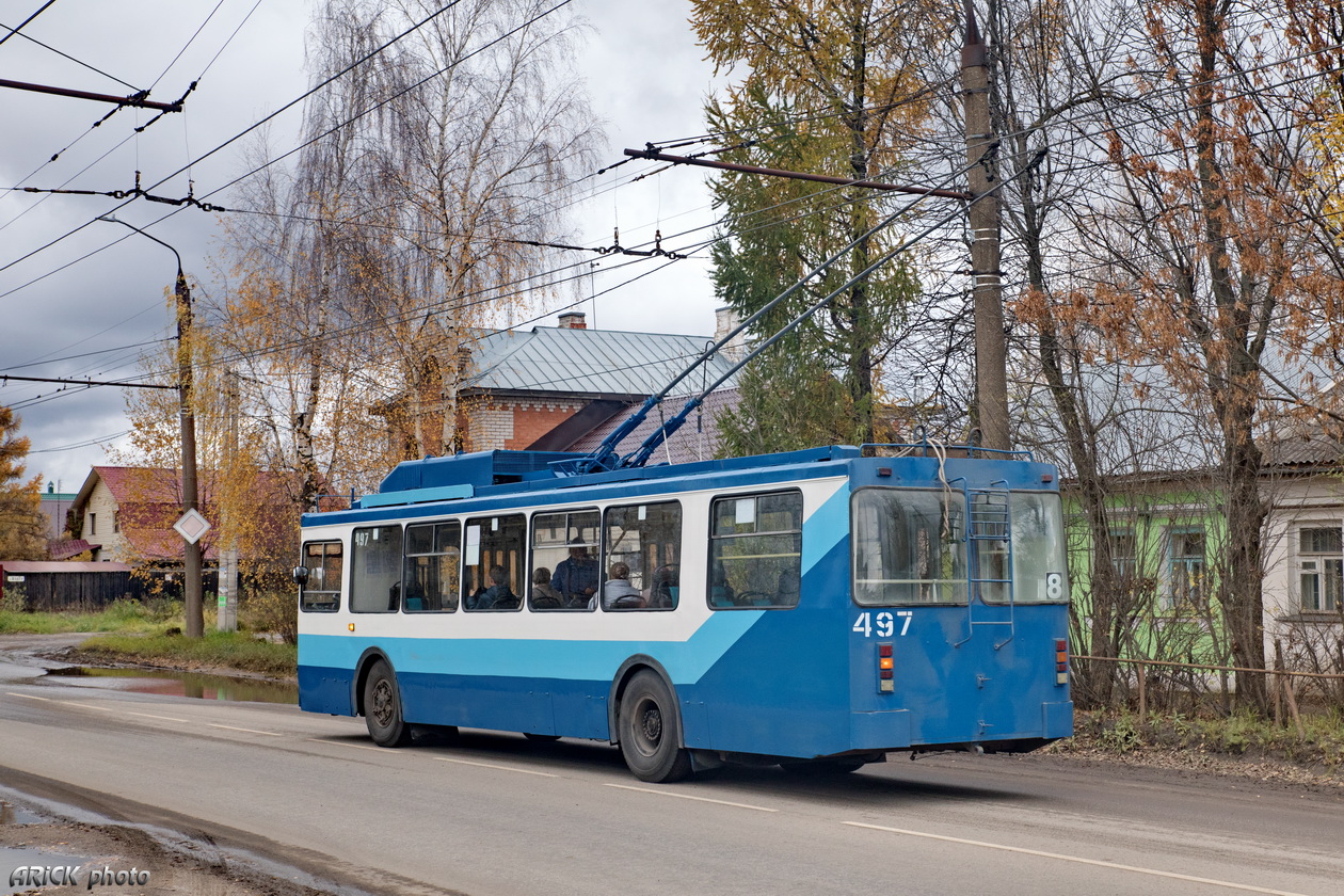 Іванава, ЗиУ-682ГМ1 (с широкой передней дверью) № 497