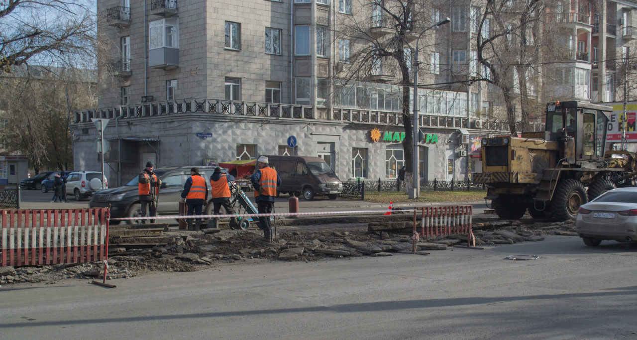 Новокузнецк — Демонтажи трамвайных линий