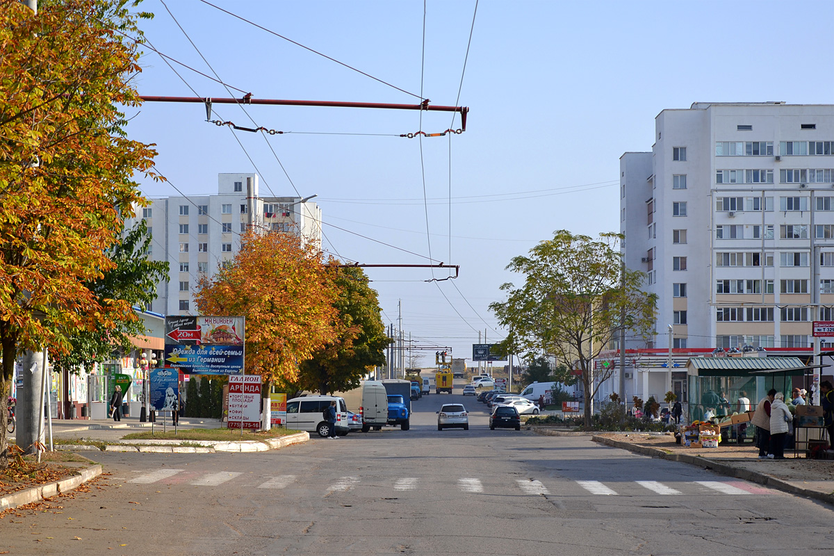 Tiraspol — Construction of a line along Yunosti Street