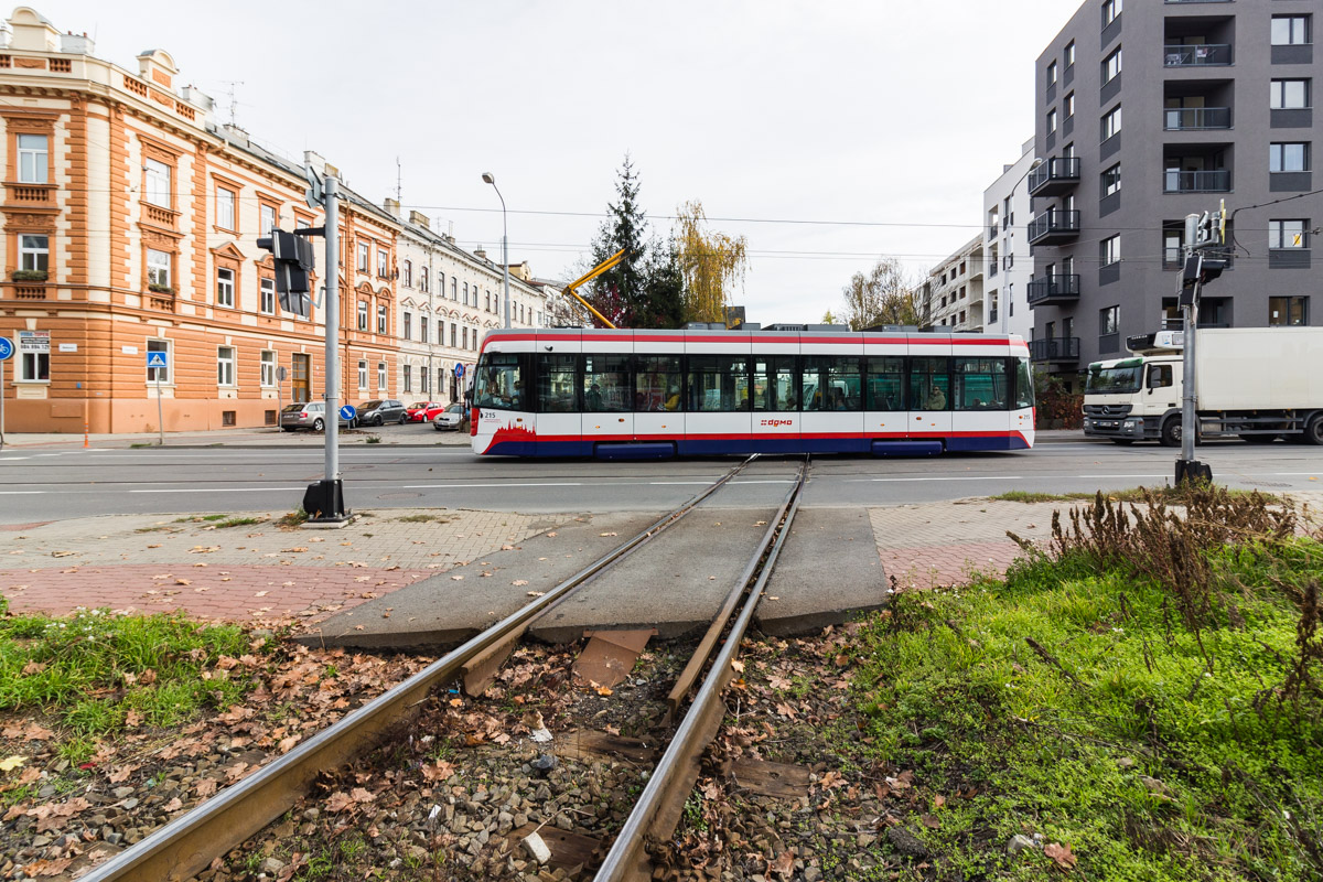 Оломоуц, EVO 1 № 215; Оломоуц — Трамвайные линии и инфраструктура