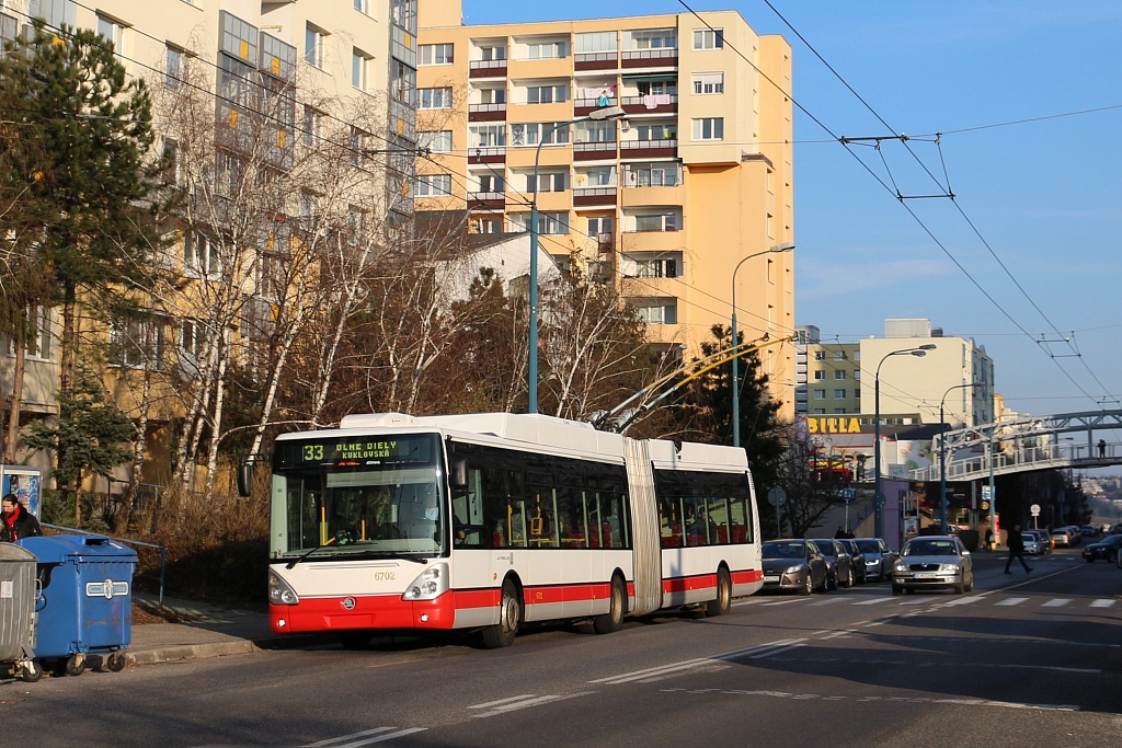 Братислава, Škoda 25Tr Irisbus Citelis № 6702