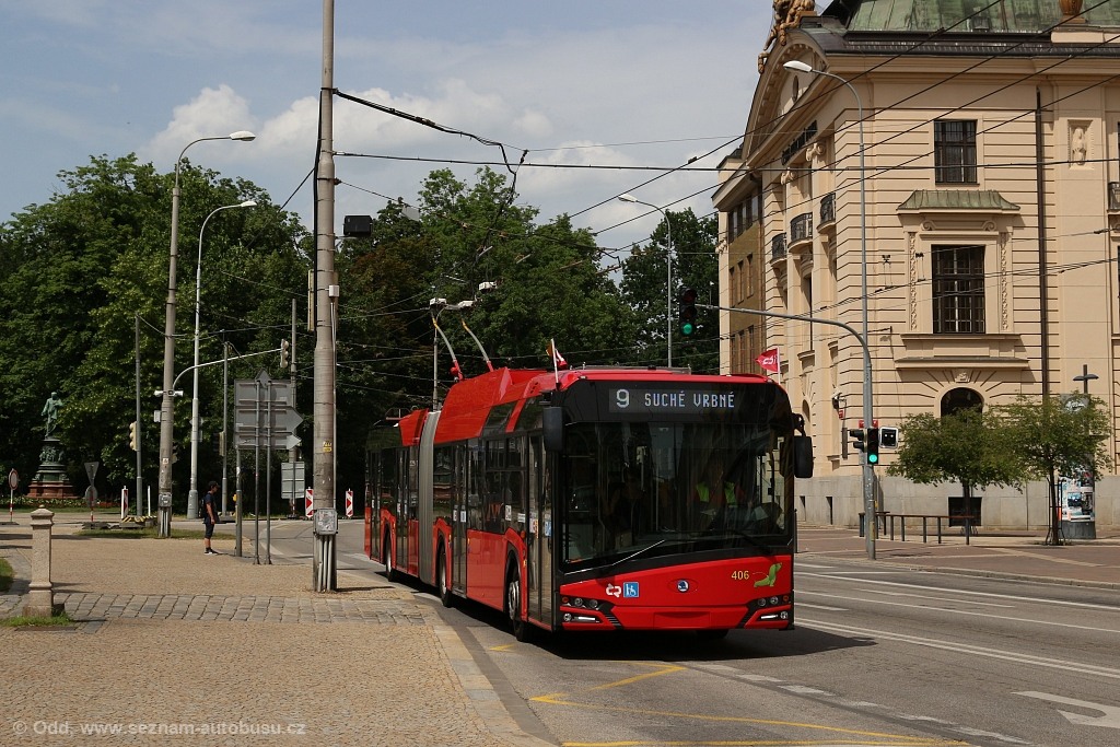 Ческе-Будеёвице, Škoda 27Tr Solaris IV № 406