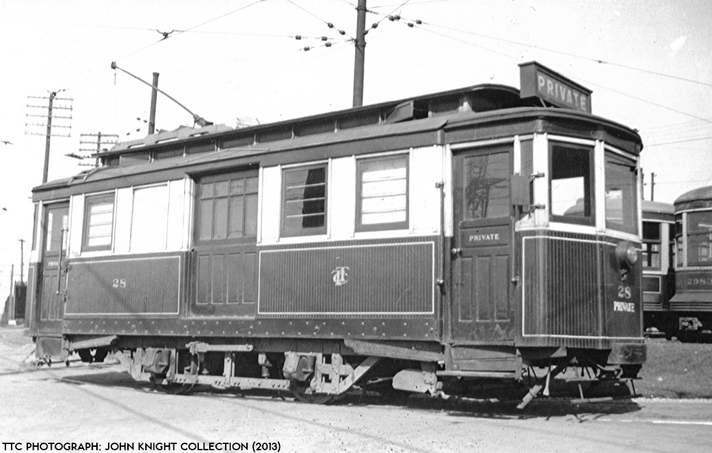 Торонто, Двухосный моторный Toronto Railway Co. № 28