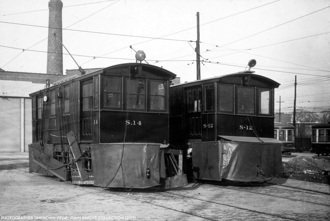 Торонто, Снегоочиститель Toronto Railway Co. № S-14; Торонто, Снегоочиститель Toronto Railway Co. № S-12