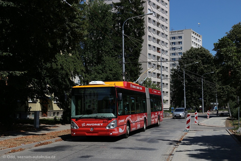 Zlín, Škoda 25Tr Irisbus Citelis nr. 403