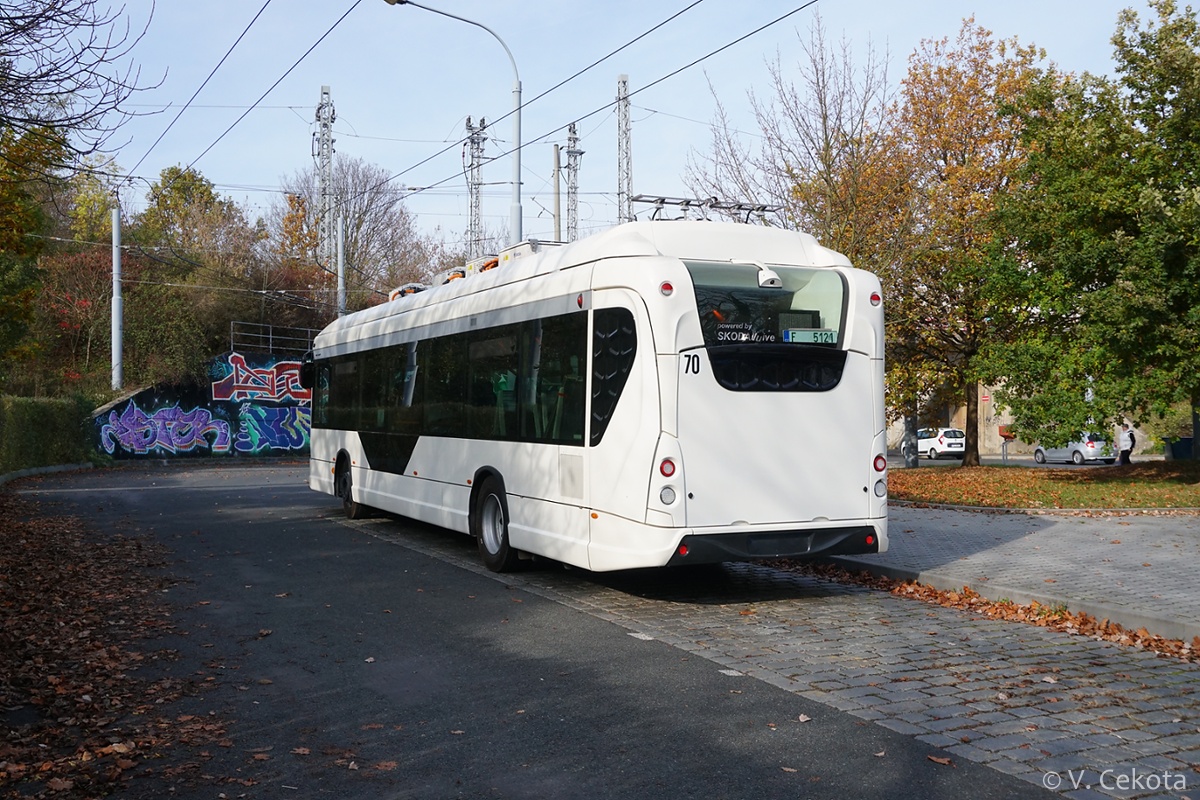 Злин, Škoda 34BB № 911; Пльзень — Новые троллейбусы и электробусы Škoda