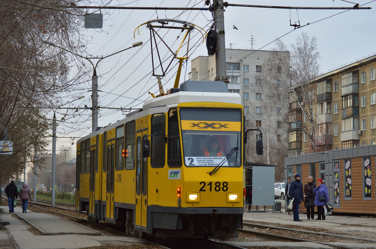 Novosibirsk, Tatra KT4DM Nr 2188