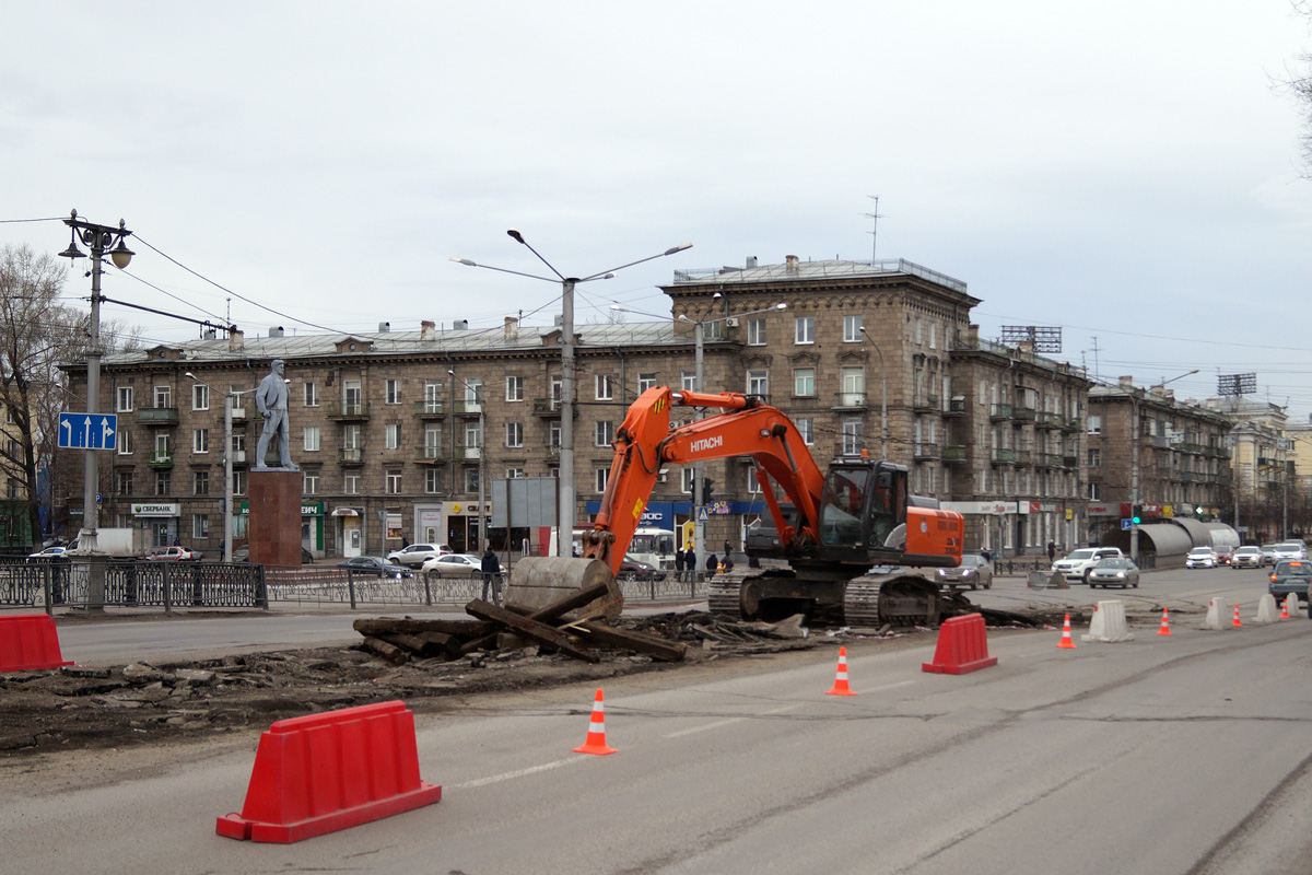 Демонтаж путей на Металлургов, автор фото Максим Раевский Демонтаж путей на Металлургов, автор фото Максим Раевский