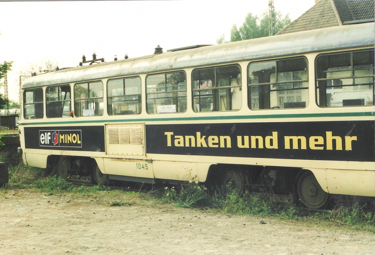 Магдебург, Tatra T4D № 1045; Магдебург — Отправка трамваев Tatra в Румынию