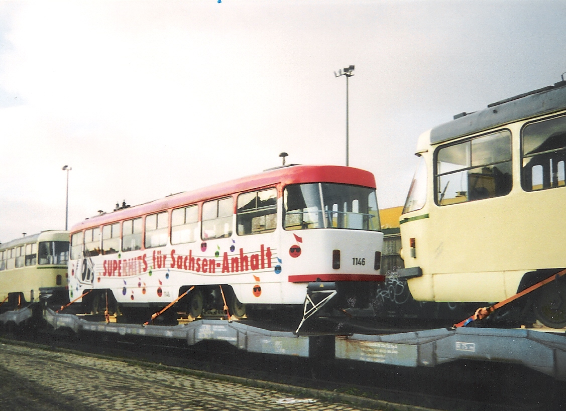Магдебург, Tatra T4D № 1146; Магдебург — Отправка трамваев Tatra в Румынию