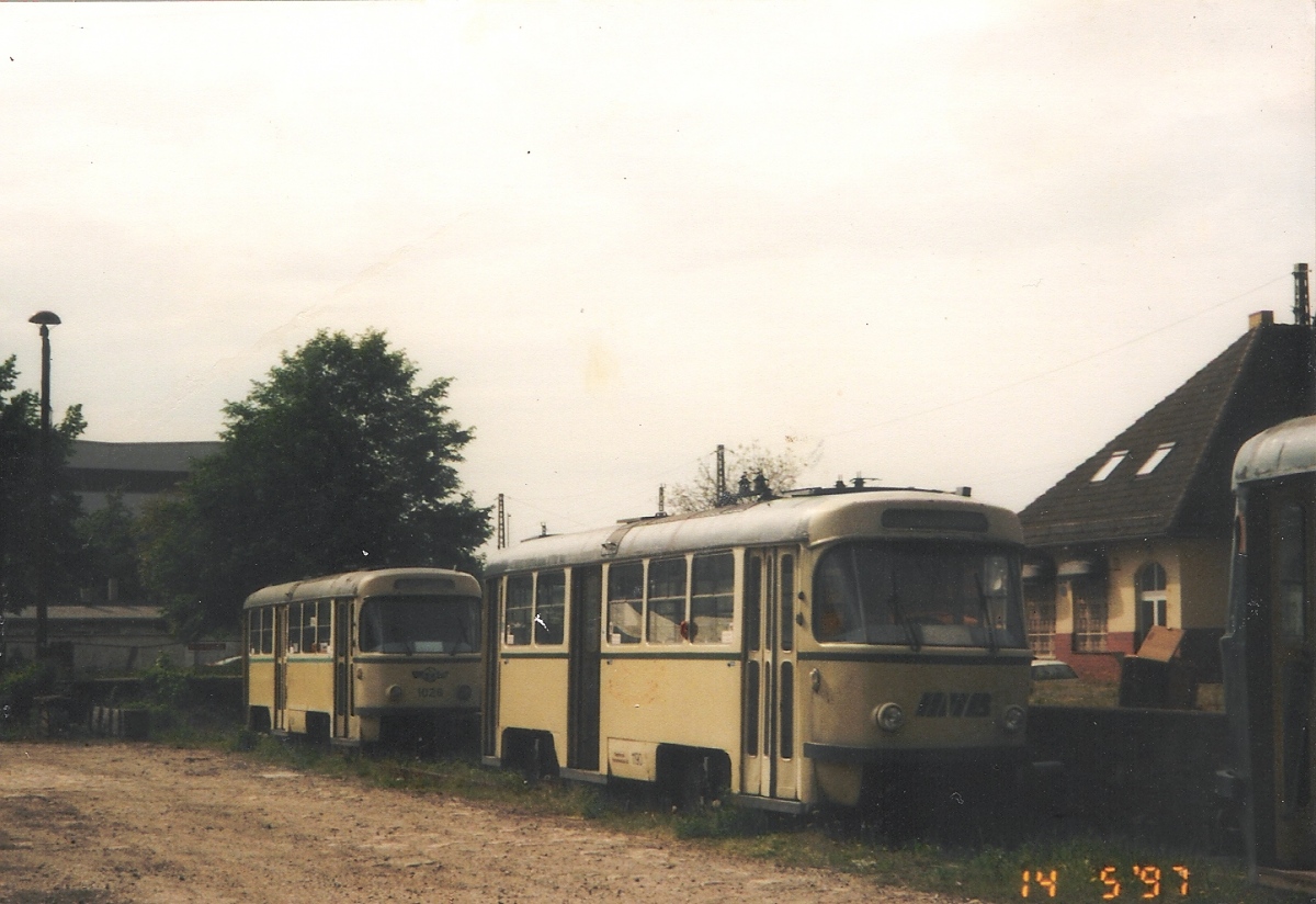 Магдебург, Tatra T4D № 1190; Магдебург — Отправка трамваев Tatra в Румынию