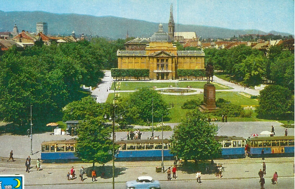 Zagreb — Old photos; Zagreb — Tram lines and infrastructure