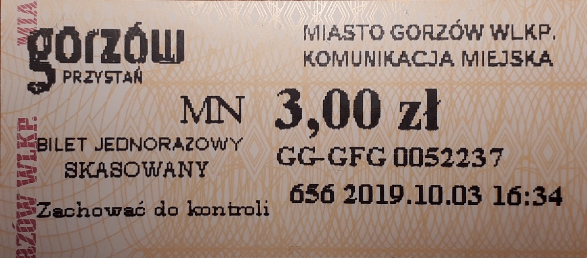 Gorzów Wielkopolski — Tickets