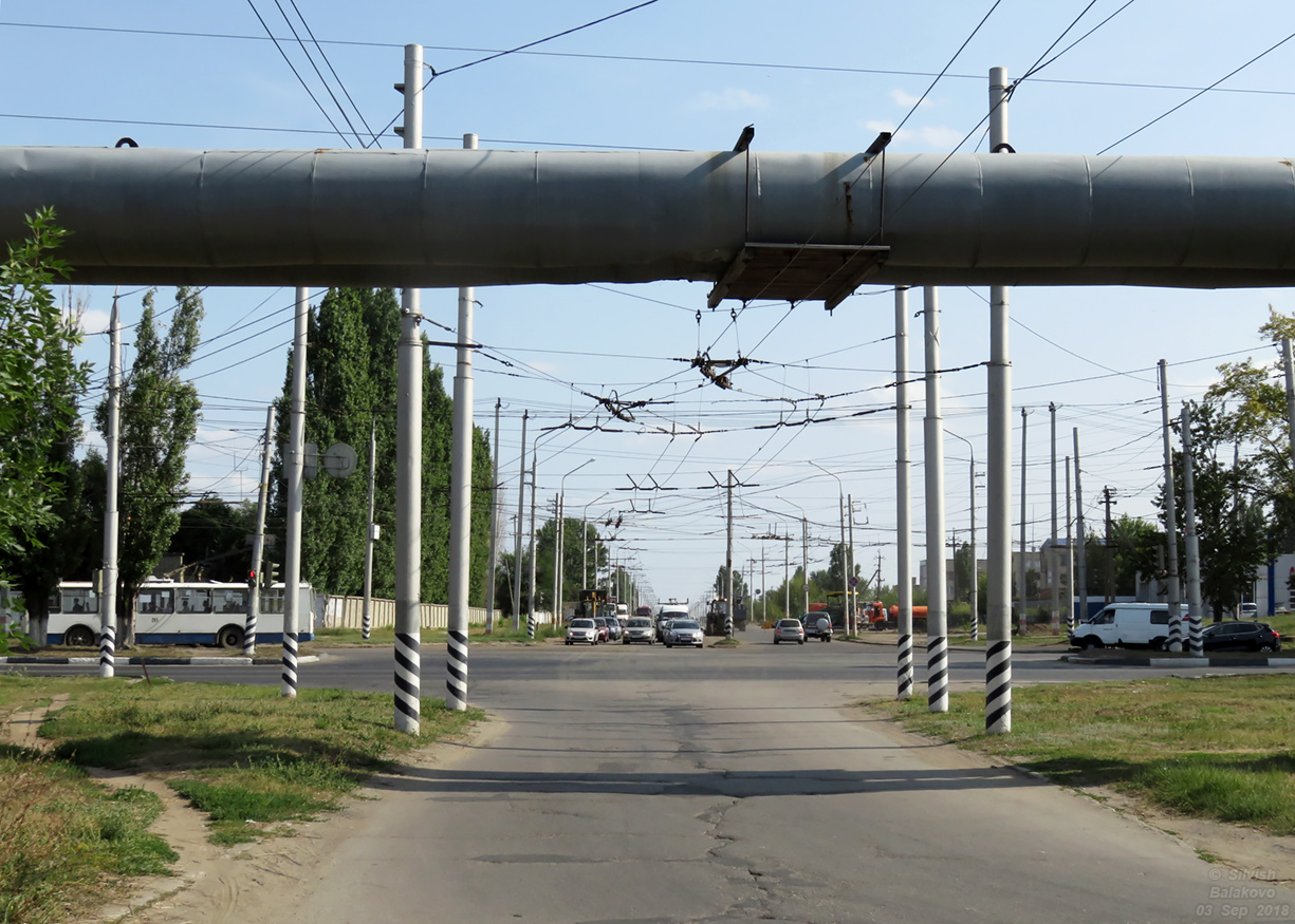 Balakovo — Trolleybus Lines and Infrastructure
