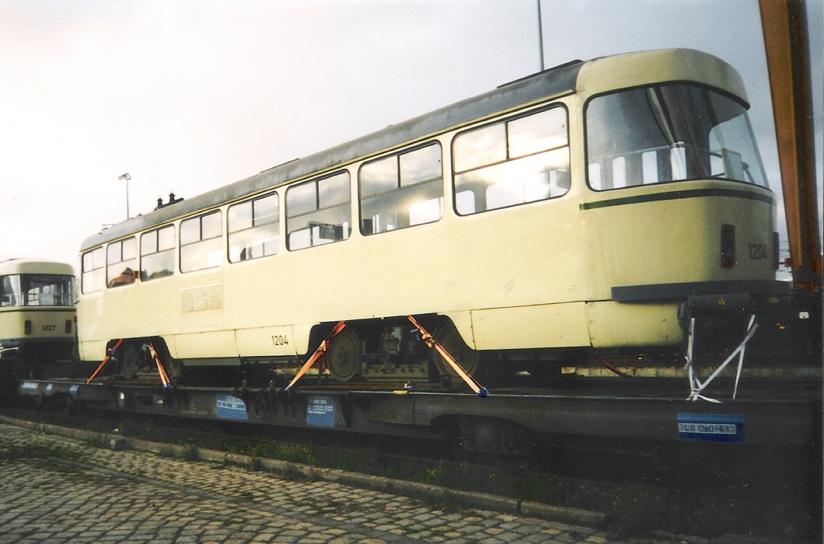 Магдебург, Tatra T4D № 1204; Магдебург — Отправка трамваев Tatra в Румынию