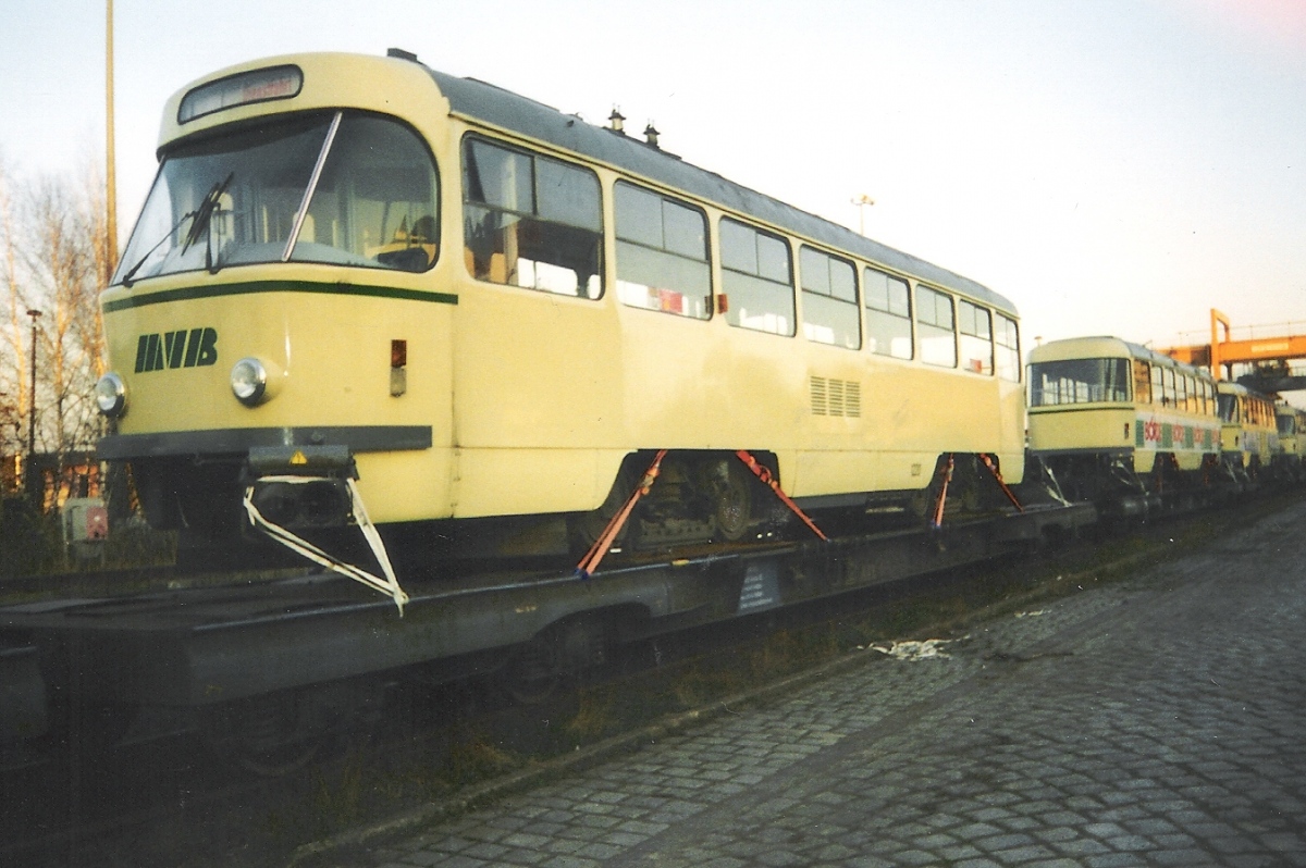Магдебург, Tatra T4D № 1220; Магдебург — Отправка трамваев Tatra в Румынию