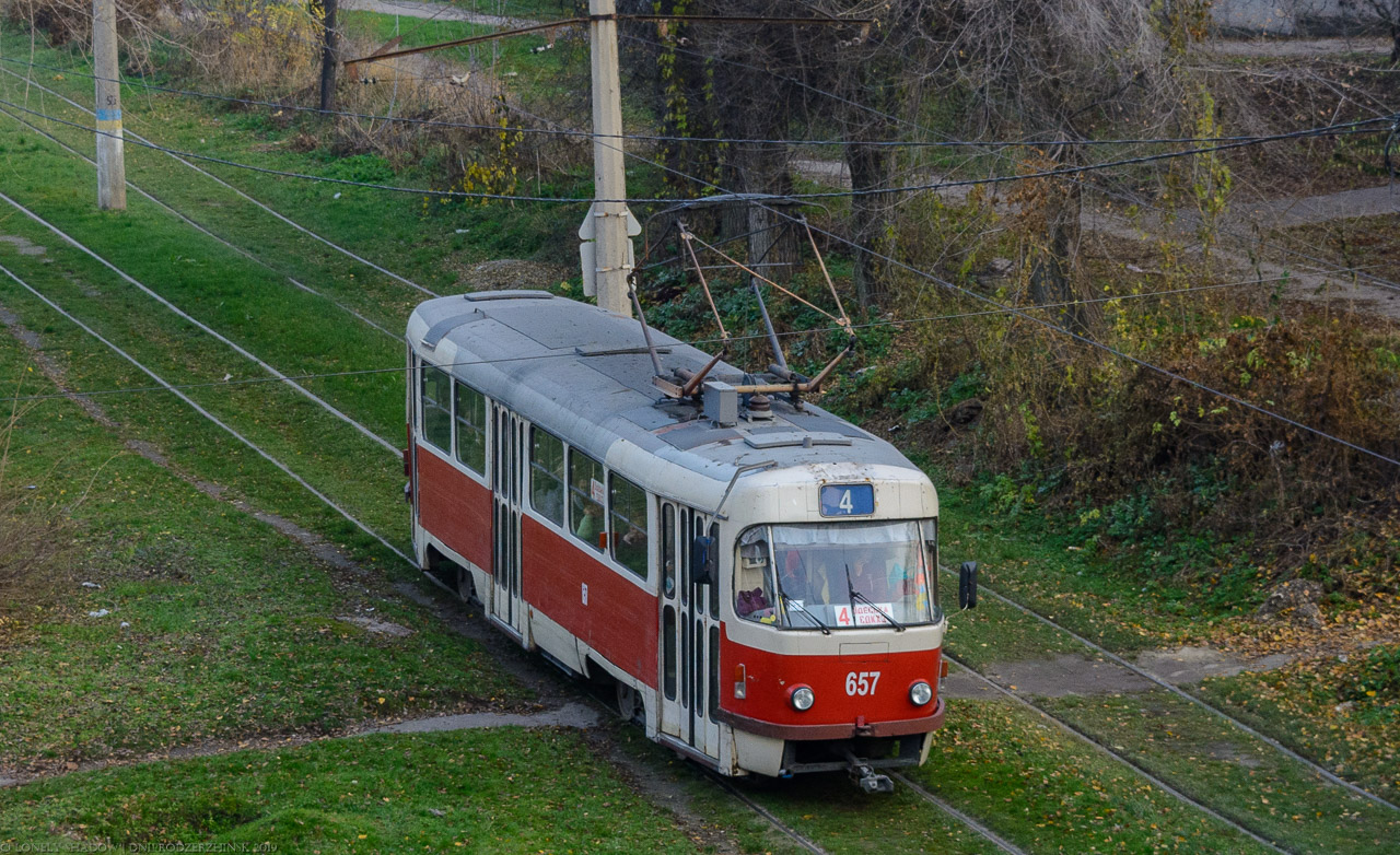 Kamjanske, Tatra T3SUCS Nr. 657