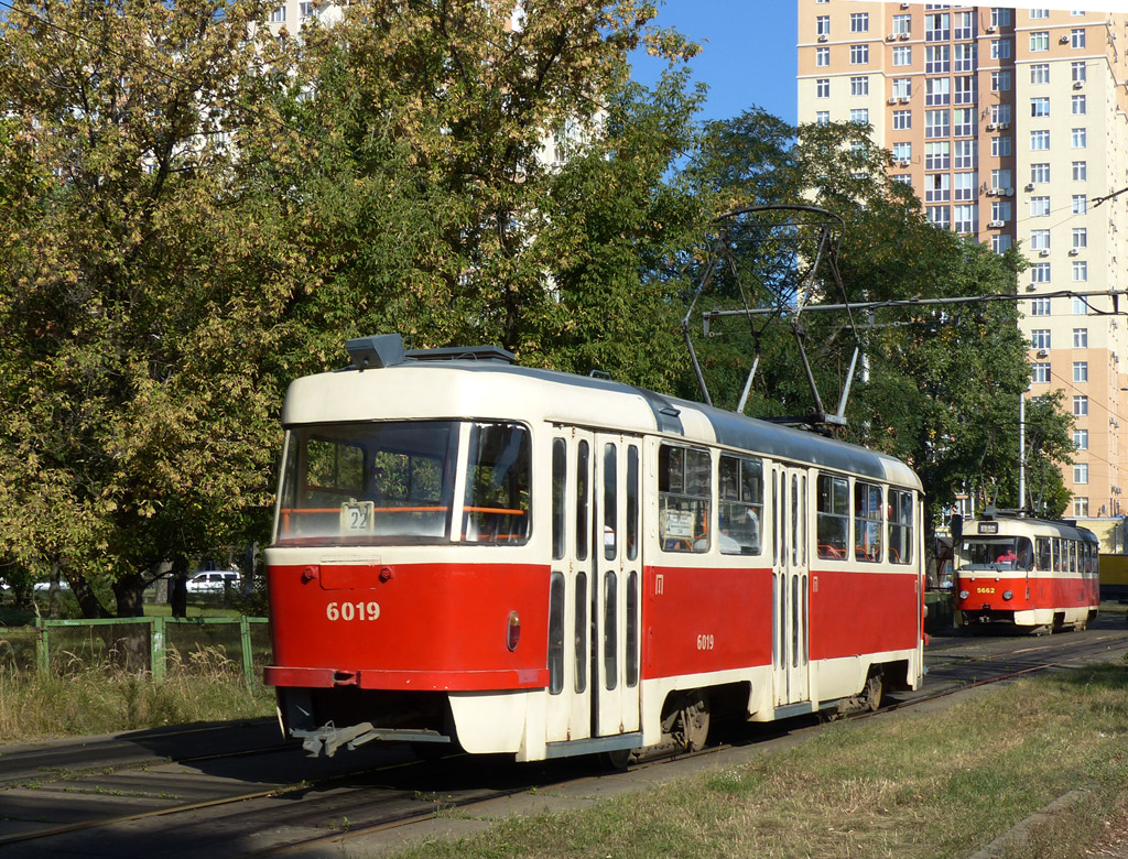 Киев, Tatra T3SU № 6019