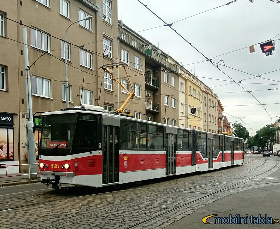 Прага, Tatra KT8D5R.N2P № 9101