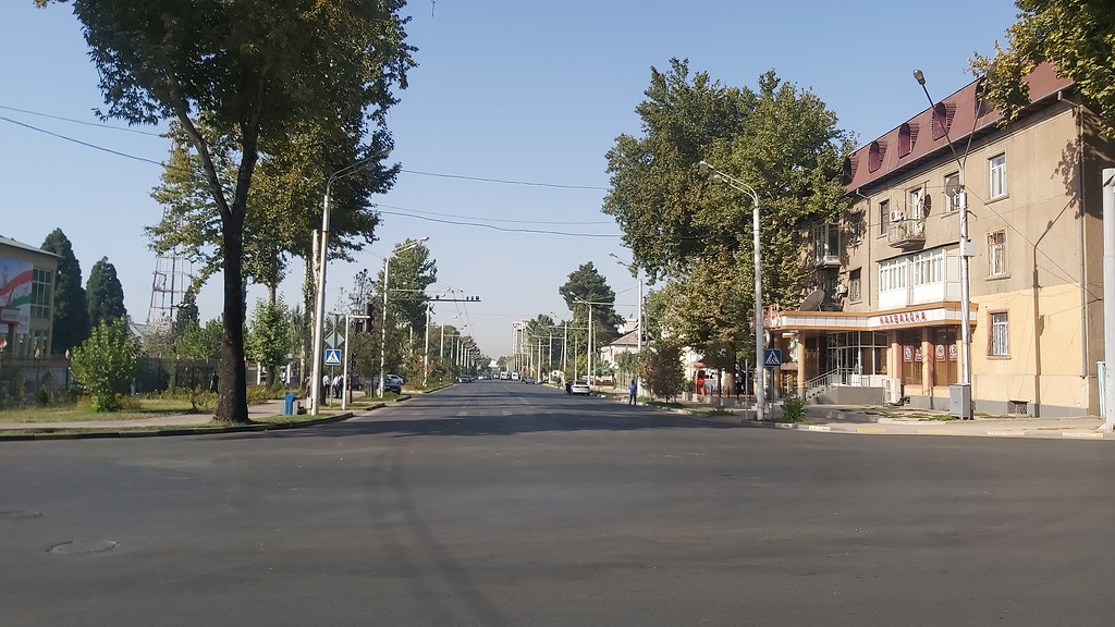 Душанбе — Строительство линий по улицам Бехзода и Турсунзаде