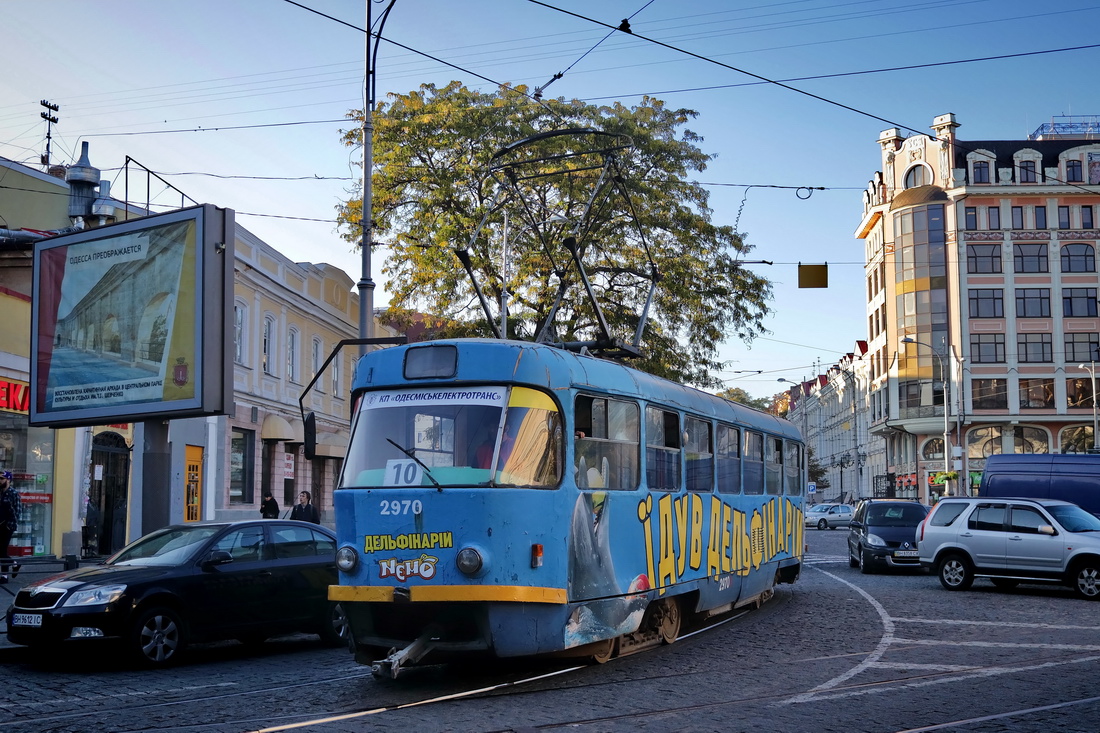 Odesa, Tatra T3R.P № 2970