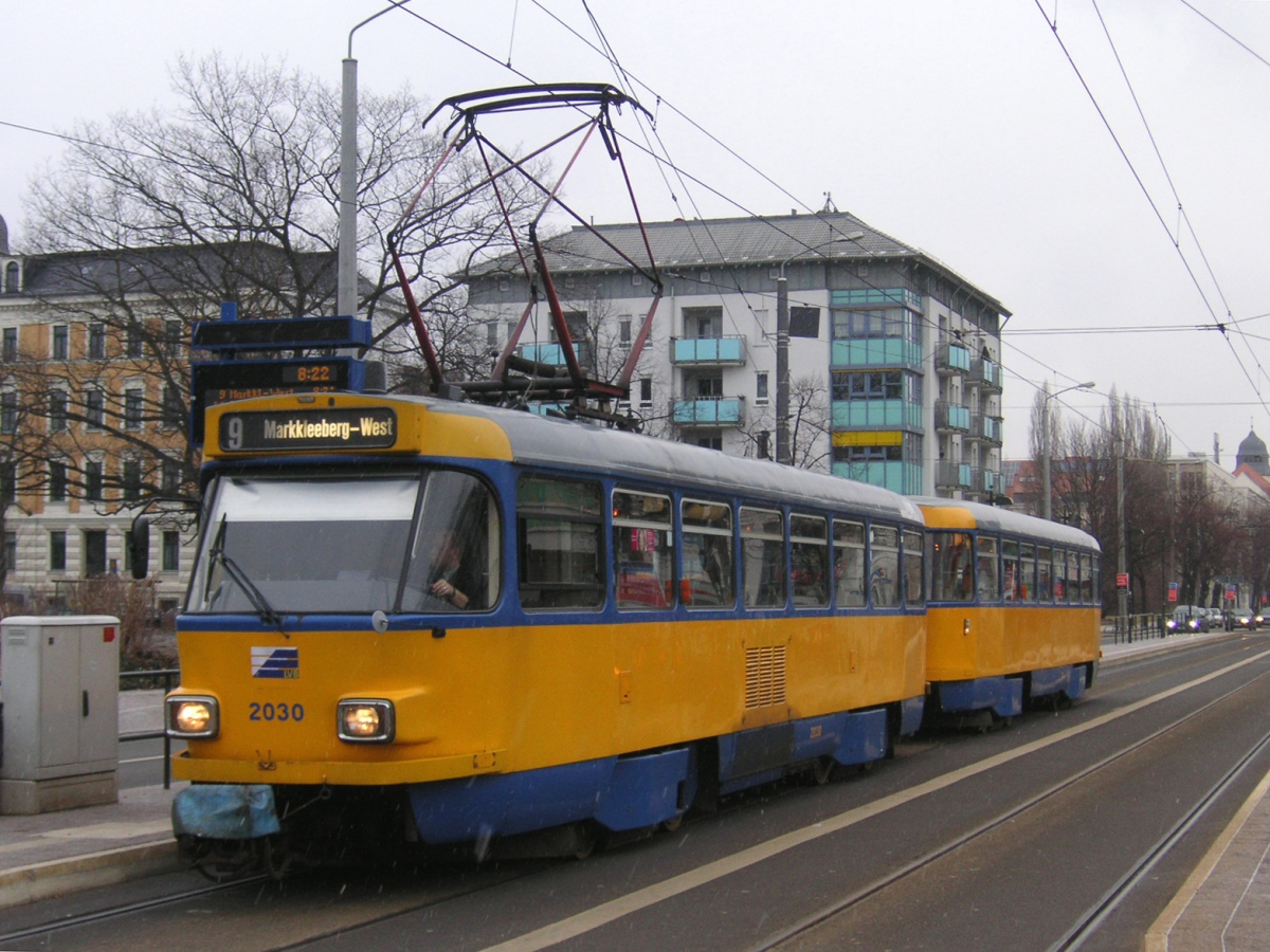 Leipzig, Tatra T4D-M2 № 2030