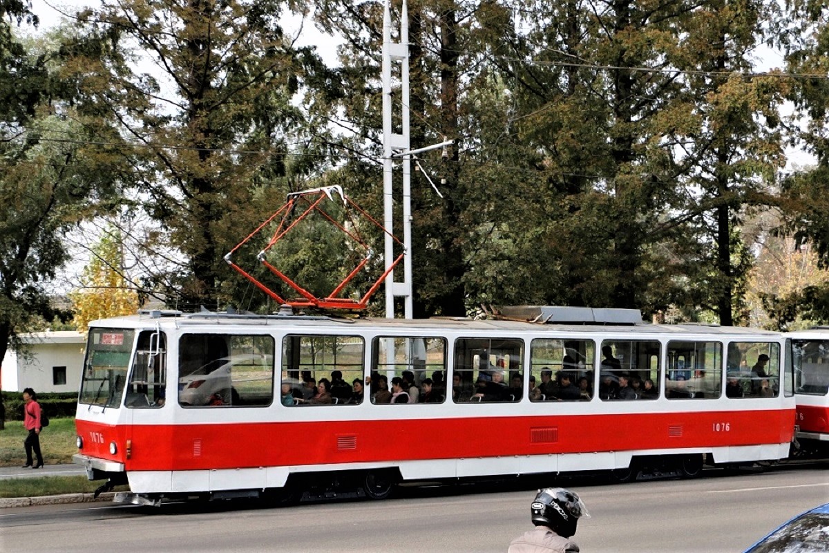 Пхеньян, Tatra T6B5K № 1076