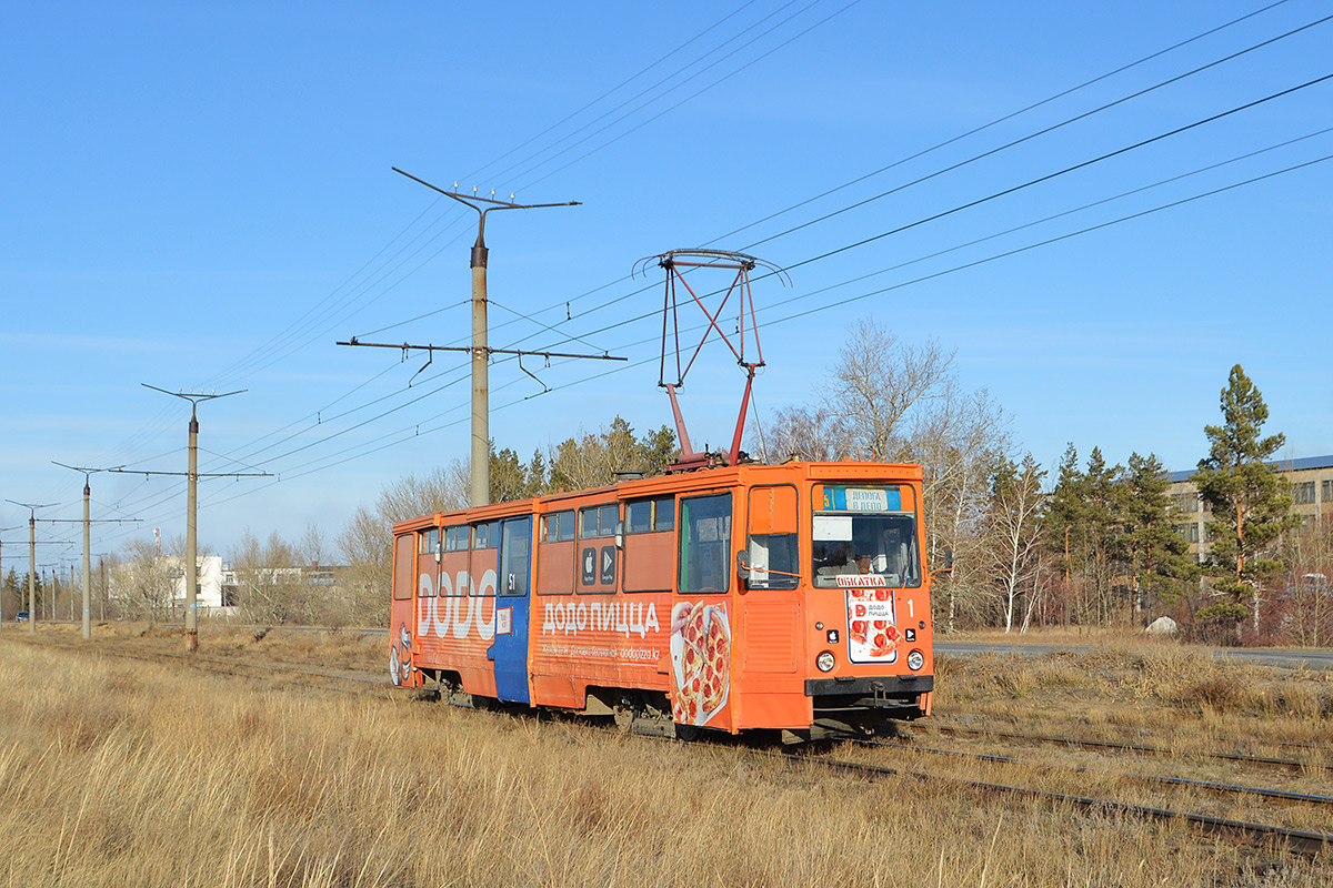 Pavlodar, 71-605 (KTM-5M3) č. 1