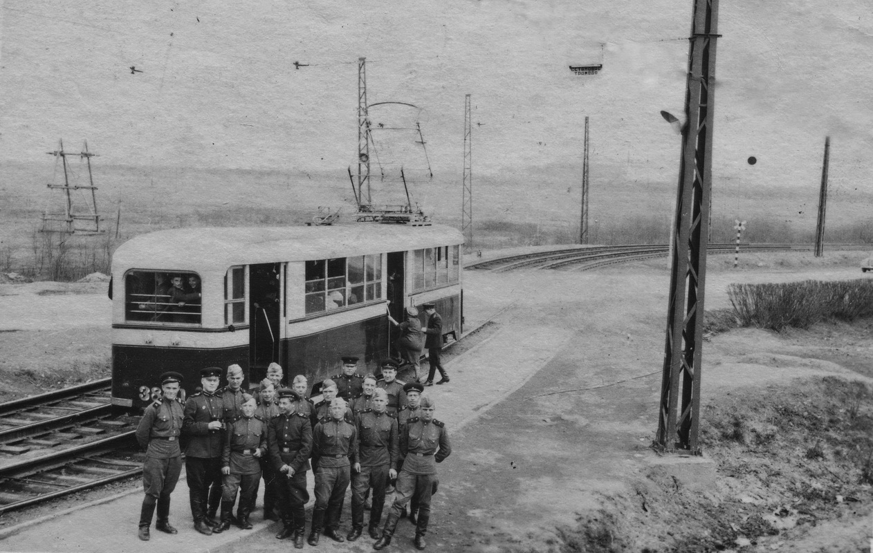 Szentpétervár, LM-49 — 3841; Szentpétervár — Historic tramway photos