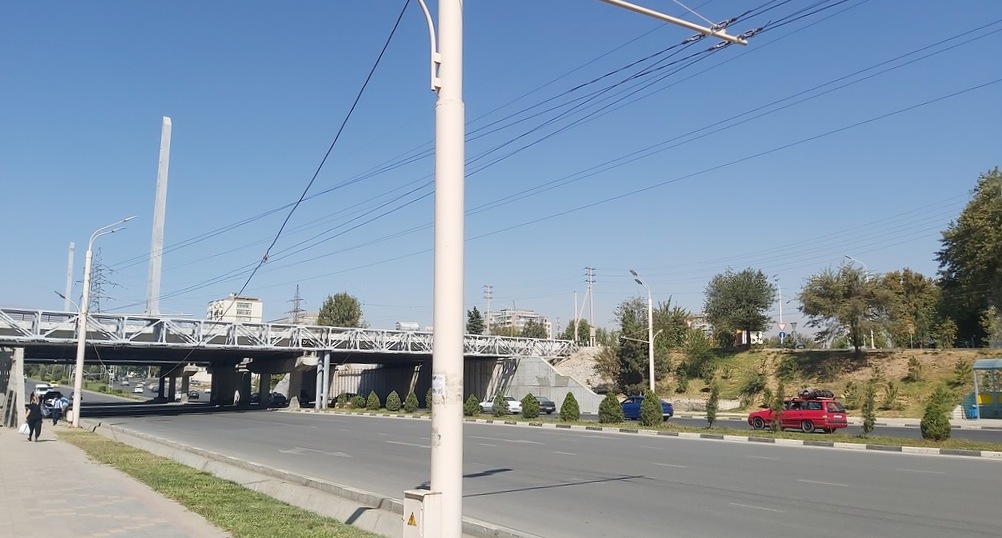 Dushanbe — Reconstruction of Nabiev and Rasulov streets