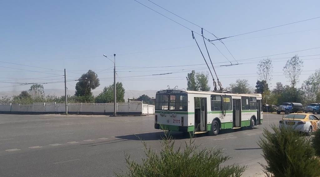 Душанбе, ЗиУ-682Г-016 (018) № 2111; Душанбе — Троллейбусные линии и кольца